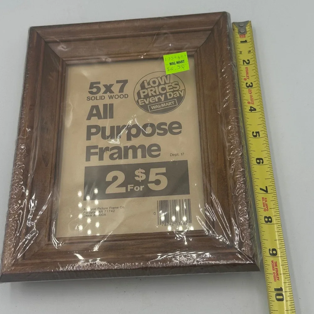 Vintage Fordyce Solid Wood Picture Photo Frame 5x7 Home Decor Wall Hanging NEW